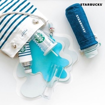 South Korea Starbucks 2018 Summer Navy Series Bear Pendant Suction Cup Tote Bag