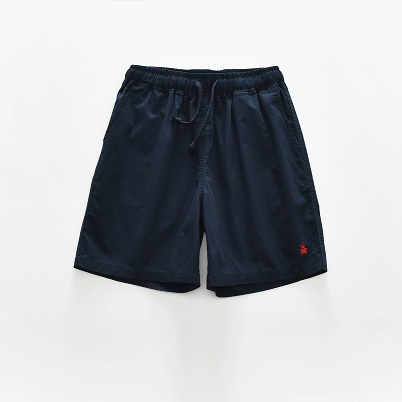 PA31 hè mới cha mẹ-con trai và bé gái thun eo nhiều màu cotton giản dị quần short qa87 SS quần short jean nữ ống rộng