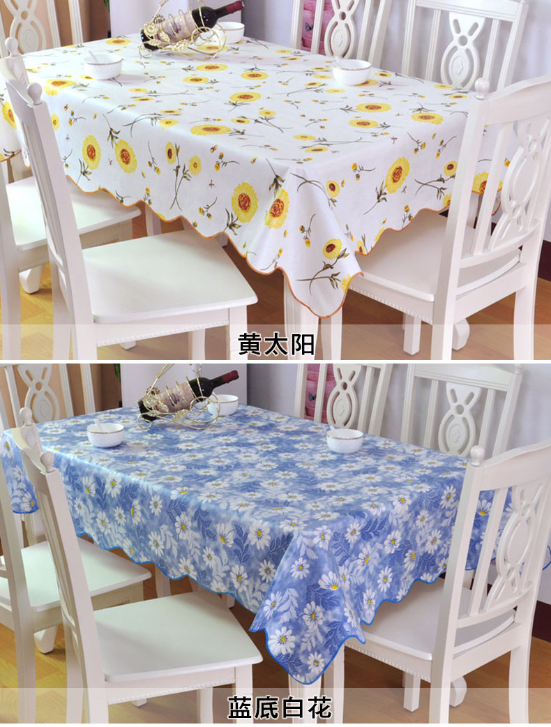 Mềm dùng một lần chống thấm dầu vườn vải hình chữ nhật bảng bảng vải nhựa cánh tay bên nóng bàn tròn nền - Khăn trải bàn các mẫu khăn trải bàn đẹp