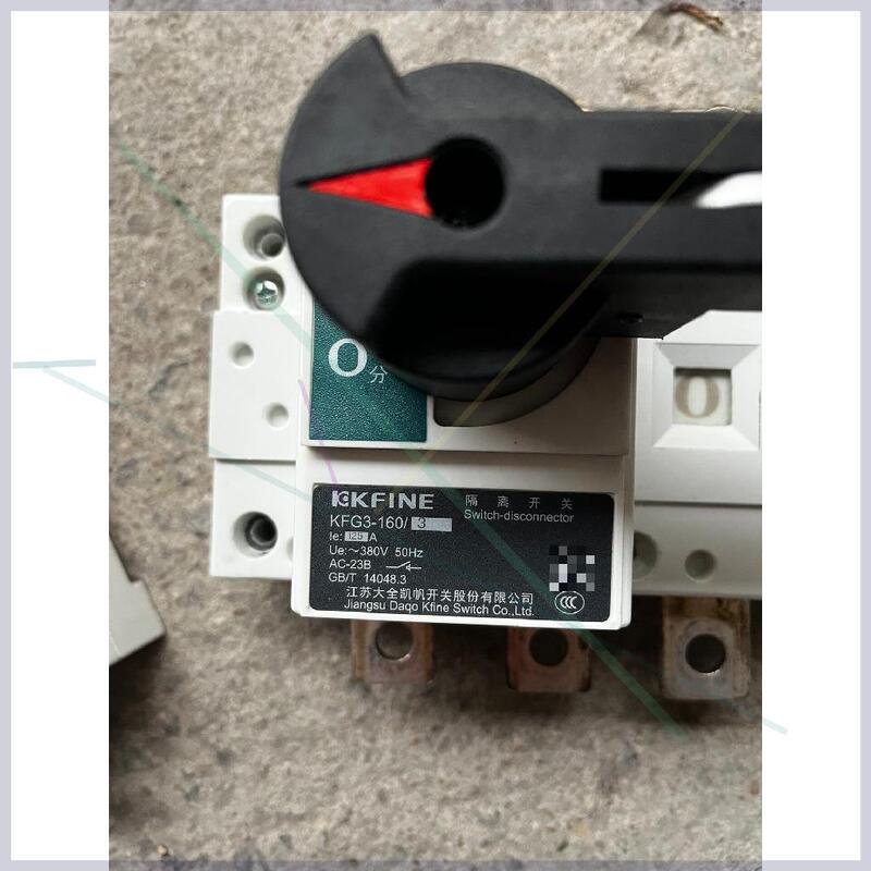 Negotiable Price Jiangsu Daquan Kaifan Electrical Load Isolating Switch Kfg3-160/3 125A Negotiable Price Jiangsu Daquan Kaifan Electrical Load Isolating Switch Kfg3-160/3 125A