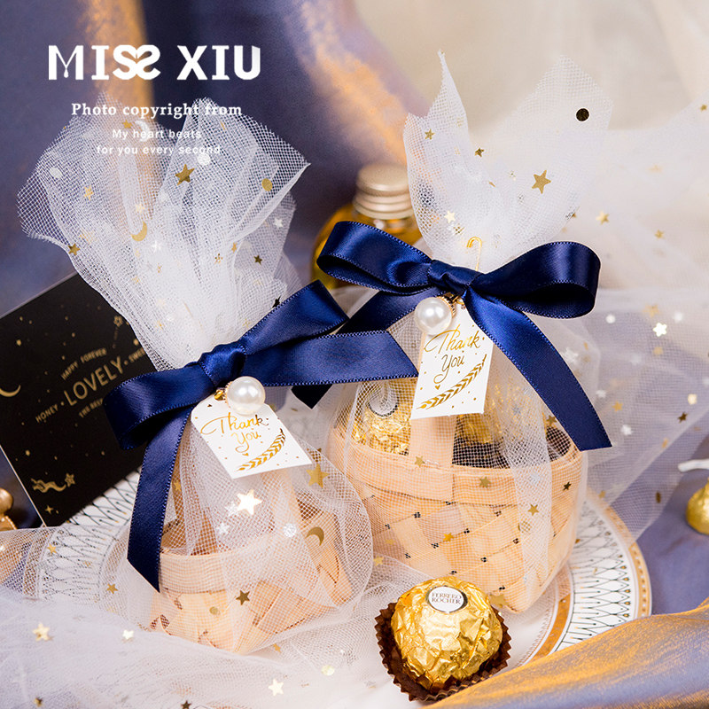 MISSXIU wedding Spring Cherry Teenage Girl 2021 new marriage baby Full Moon Sugar Basket Return to the gift