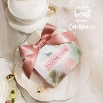 Missxiu wedding time series] Forest outdoor fresh and sweet Princess style wedding sugar box size