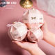 MISSXIU [Bell of Happiness] European wedding candy box, exquisite hydrangea personalized round candy packaging box