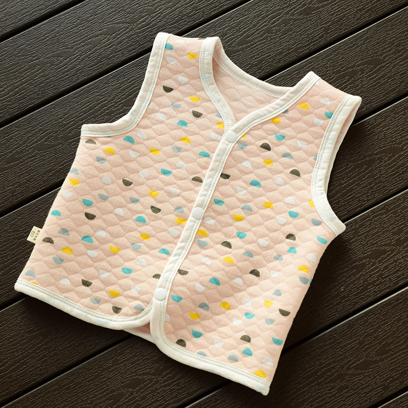 Áo khoác trẻ em bằng vải cotton cho trẻ em Áo sơ mi nam và nữ cho trẻ em Áo mùa thu Không có chất huỳnh quang áo gile bò cho bé