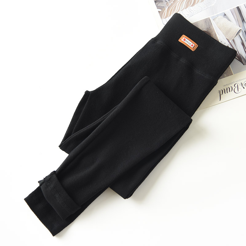 Quần legging cạp cao nữ Quần cotton co giãn Quần dài ấm áp Kích thước lớn quần ngố nữ cao cấp