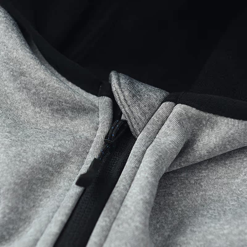 Áo khoác thể thao nam trùm đầu sang trọng Softshell Jacket Zipper thể thao hàng đầu mặc mùa đông áo