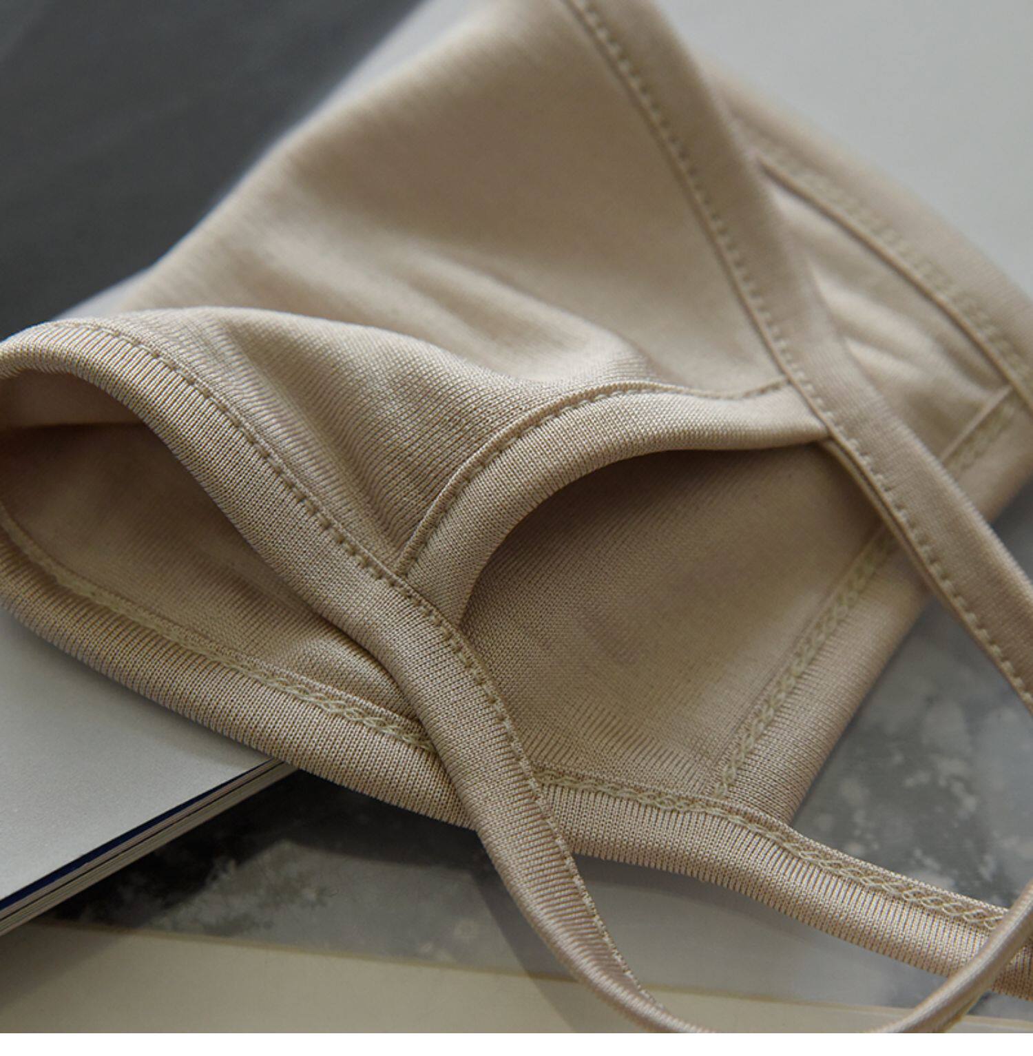 Марлевая повязка от пыли 透气不闷 不粘腻 四层桑蚕丝口罩 防尘女士挂耳成人口罩