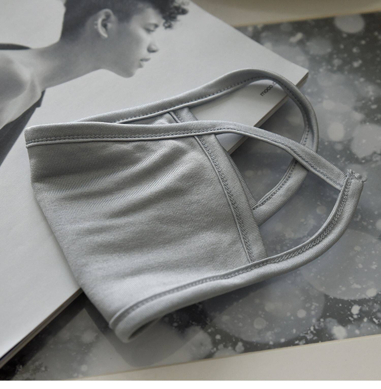 Марлевая повязка от пыли 透气不闷 不粘腻 四层桑蚕丝口罩 防尘女士挂耳成人口罩