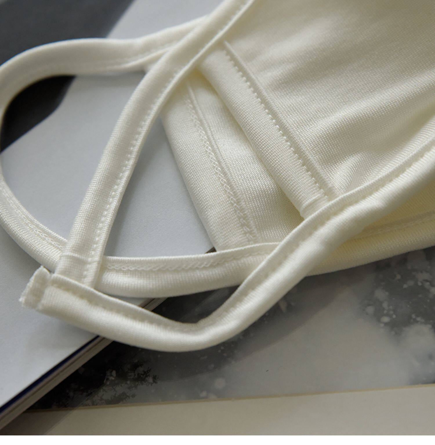 Марлевая повязка от пыли 透气不闷 不粘腻 四层桑蚕丝口罩 防尘女士挂耳成人口罩