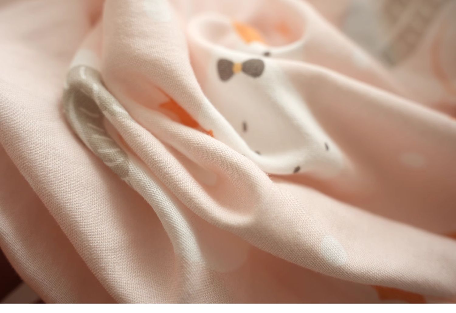 女士双层纱布纯棉月子服 哺乳睡衣 孕期产后宽松家居服套装春秋款 — 40