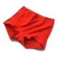 Красные цветные трусы, высокая талия