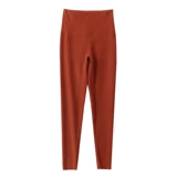 Бандаж пупочный, удерживающие тепло кашемировые демисезонные штаны, высокая талия