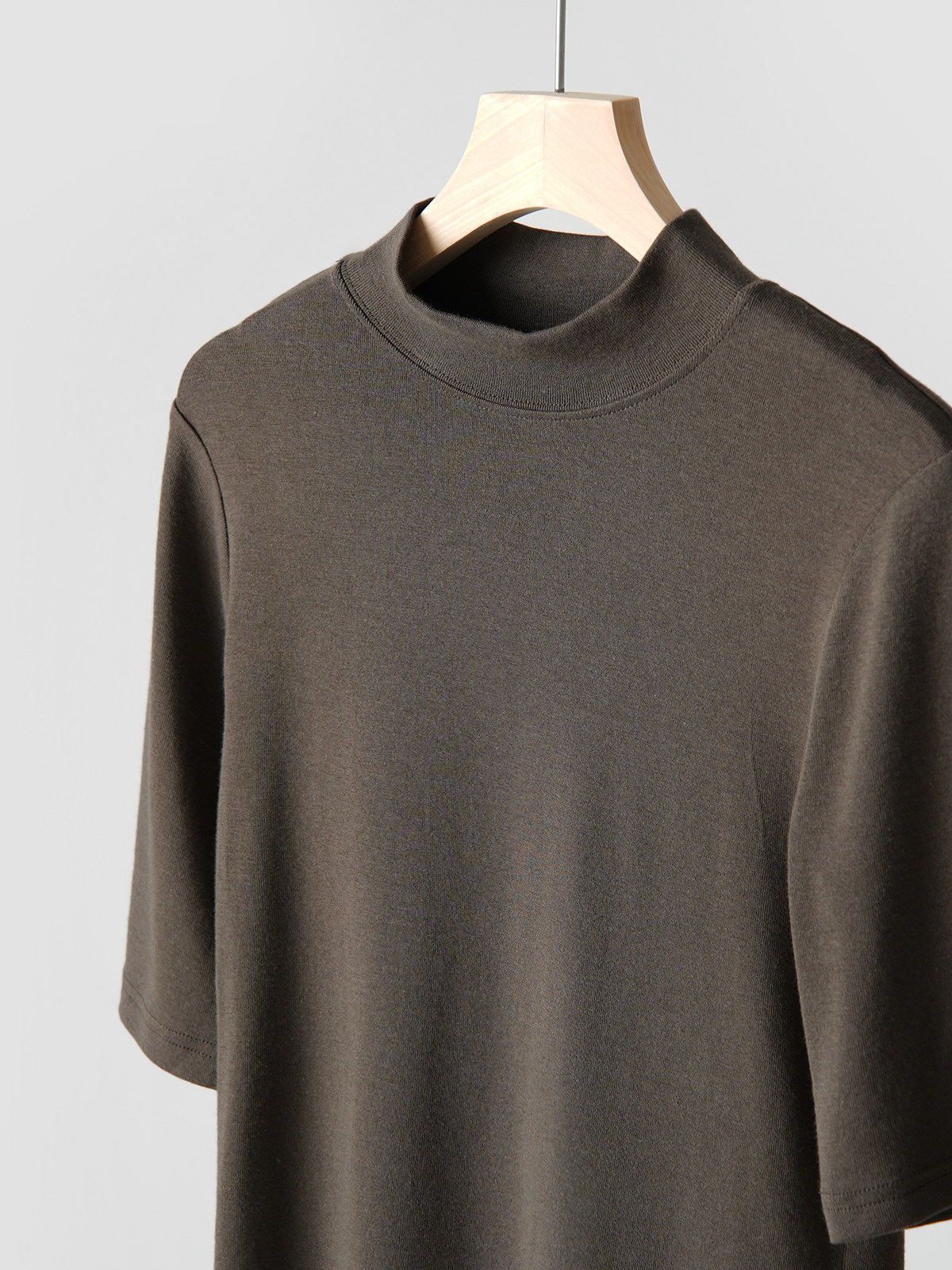 Нежный Мягкий клейкий мисс водолазка пятый из рукава свитер термостатический эластичность твердый теплый короткий рукав шаньдун Интернет магазин 