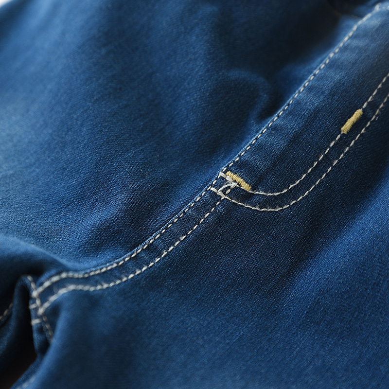 Thay đổi liên kết! Cô gái denim quần bông nhồi bông Quần trẻ em lót lót Quần mùa đông yếm bò bé gái đẹp