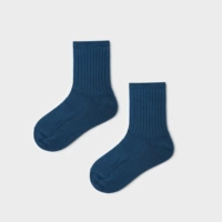 Синие гольфы, средней длины