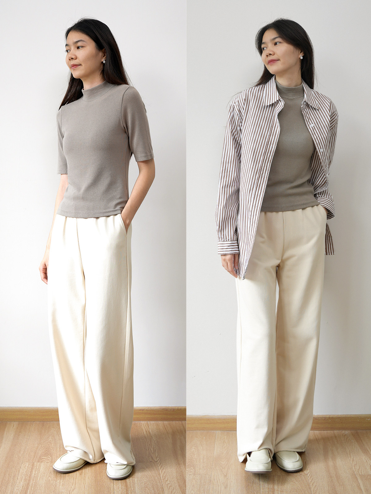 Нежный Мягкий клейкий мисс водолазка пятый из рукава свитер термостатический эластичность твердый теплый короткий рукав шаньдун Интернет магазин 