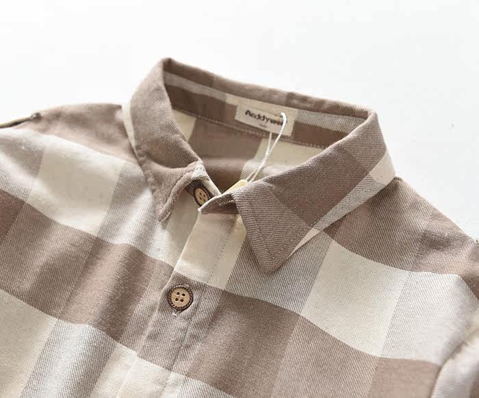 Chemise fille à manche longue en coton - Ref 2085323 Image 26