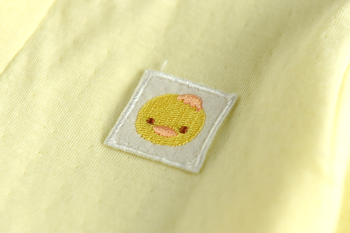 Cotton pinhole hai lớp mềm mại và thoải mái Bộ đồ cotton cho bé Quần lưng cao có tay có thể mở được quần áo be trai sành điệu