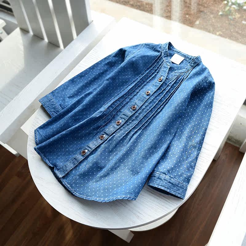 Chemise fille à manche longue - Ref 2085487 Image 6