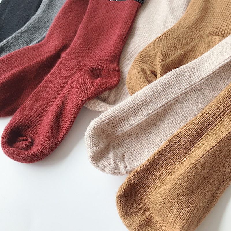 Tất trẻ em, vớ cotton, em bé, bé trai, bé gái, đống vớ quần tất học sinh