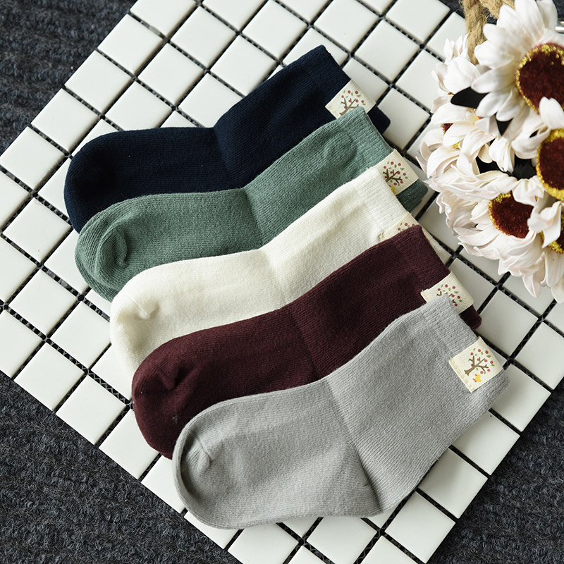 Trẻ em, bé trai và bé gái, vớ cotton, vớ thoải mái quần tất trơn trẻ em