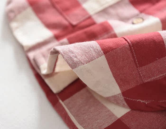 Chemise fille à manche longue en coton - Ref 2085323 Image 16