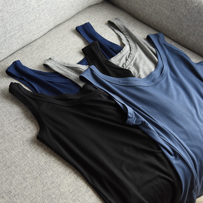 Áo vest nữ mềm mại và co giãn cao mùa hè áo lót mặc vest nam