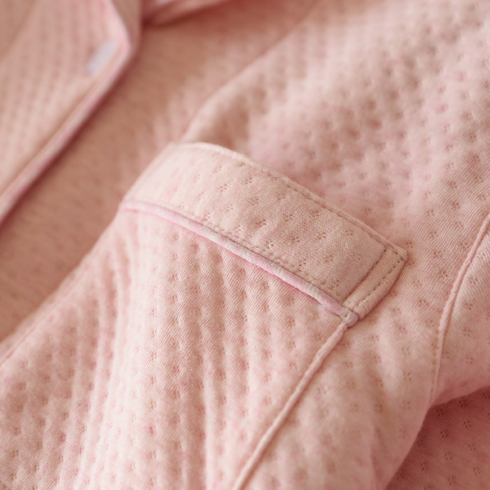 Bộ đồ ngủ cho cặp đôi Bộ đồ không khí cotton dày cho gia đình Quần áo nam và nữ mùa thu đông đồ bộ mặc nhà bằng vải thun