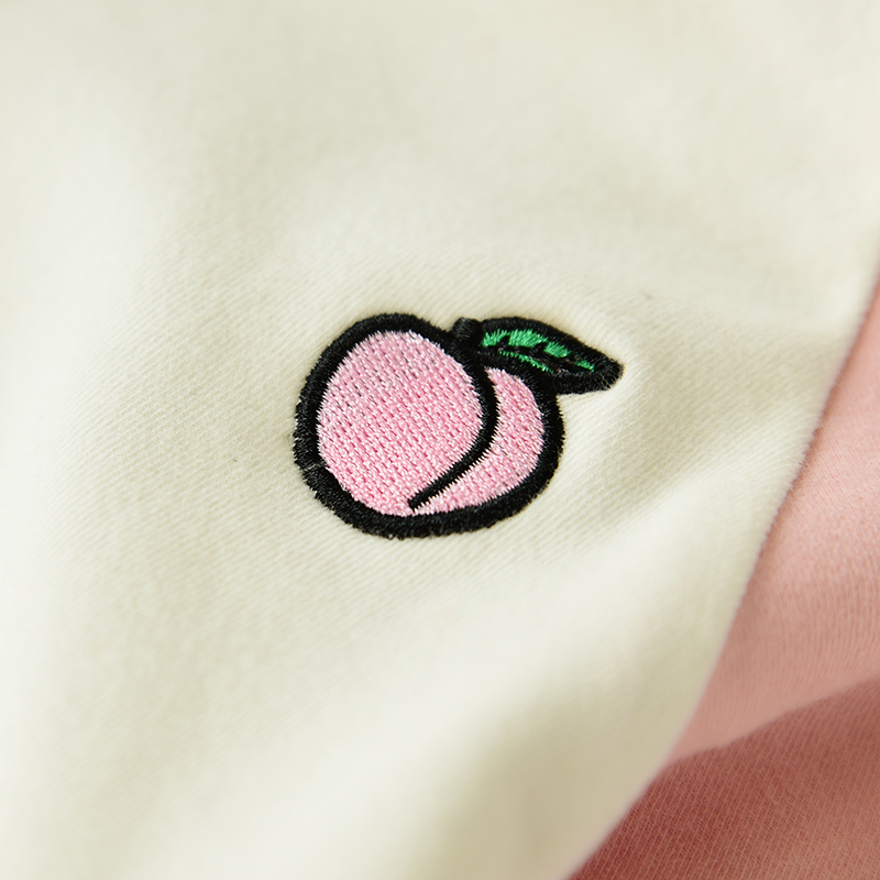 Áo thun cotton bé gái có tay dài bằng vải cotton đồ bộ cho bé gái