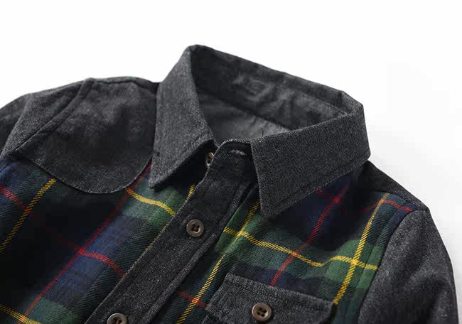 Chemise garcon à manche longue - Ref 2077335 Image 7