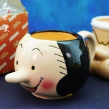 Вне печати 1990-х годов Японский Папай Оливер мультфильм Трехмерный чайная чашка для водяной чашки кружки