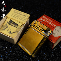 American original Bettie Betty gold-plated kerosene pipe machine fire-breathing Dragon antique lighter classic