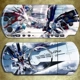 PSP3000 Sticker Anime Trò chơi Hoạt hình Đau Sticker Cơ thể Phim mờ Sticker Bảo vệ - PSP kết hợp