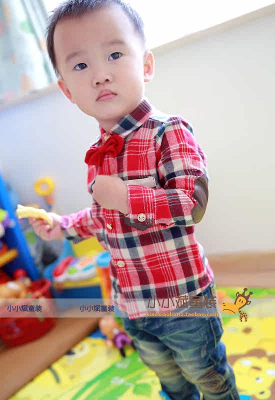 Chemise garcon à manche longue - Ref 2078151 Image 10