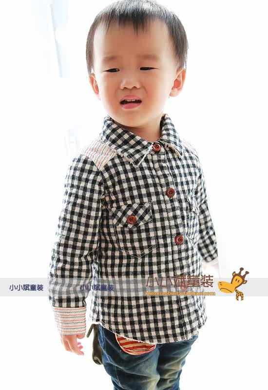 Chemise garcon à manche longue - Ref 2078130 Image 15