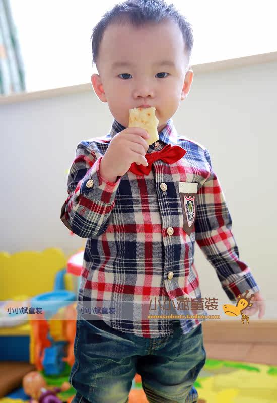 Chemise garcon à manche longue - Ref 2078151 Image 13