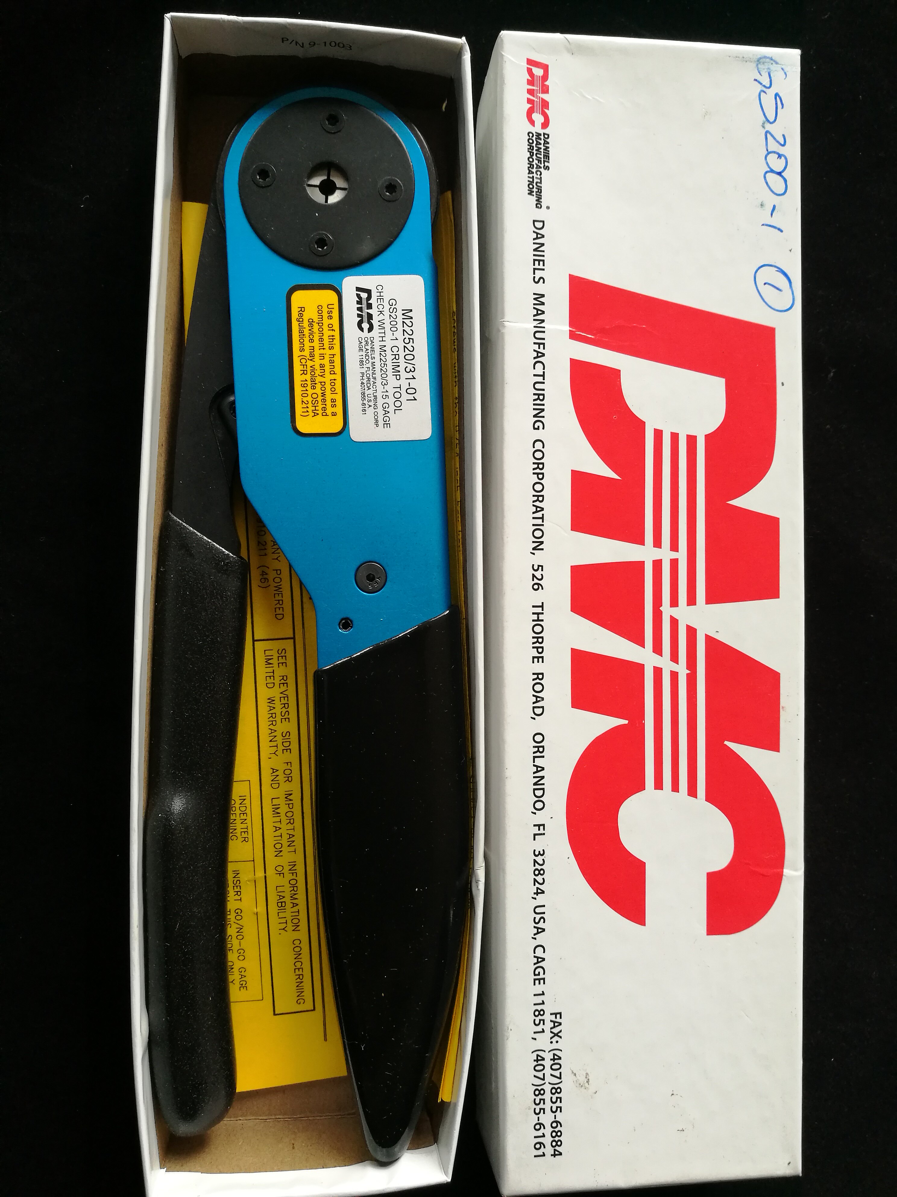 M22520 31-01(GS200-1) crimp tool