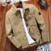 David Jeep cotton kinh doanh áo khoác nam giản dị mùa xuân và mùa thu thanh niên lỏng lẻo áo khoác nam áo khoác nam cao cấp Áo khoác