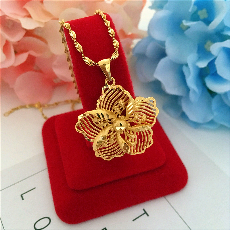 Mới mô phỏng vòng tay vàng cát nữ đám cưới cô dâu mờ hoa vòng tay khai mạc gió quốc gia 24K vòng tay mạ vàng vòng tay ngọc trai
