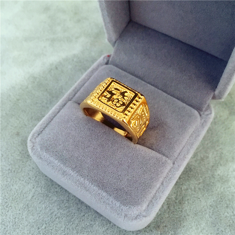 Bague homme OTHER en Alliage argent plaque plaque or - Ref 3087697 Image 34