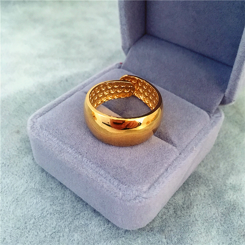 Bague homme OTHER en Alliage argent plaque plaque or - Ref 3087697 Image 26