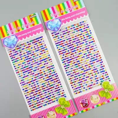 Growth manual Album production DIY handmade DIY adhesive album Free stickers Accessories Tool materials Rhinestone stickers