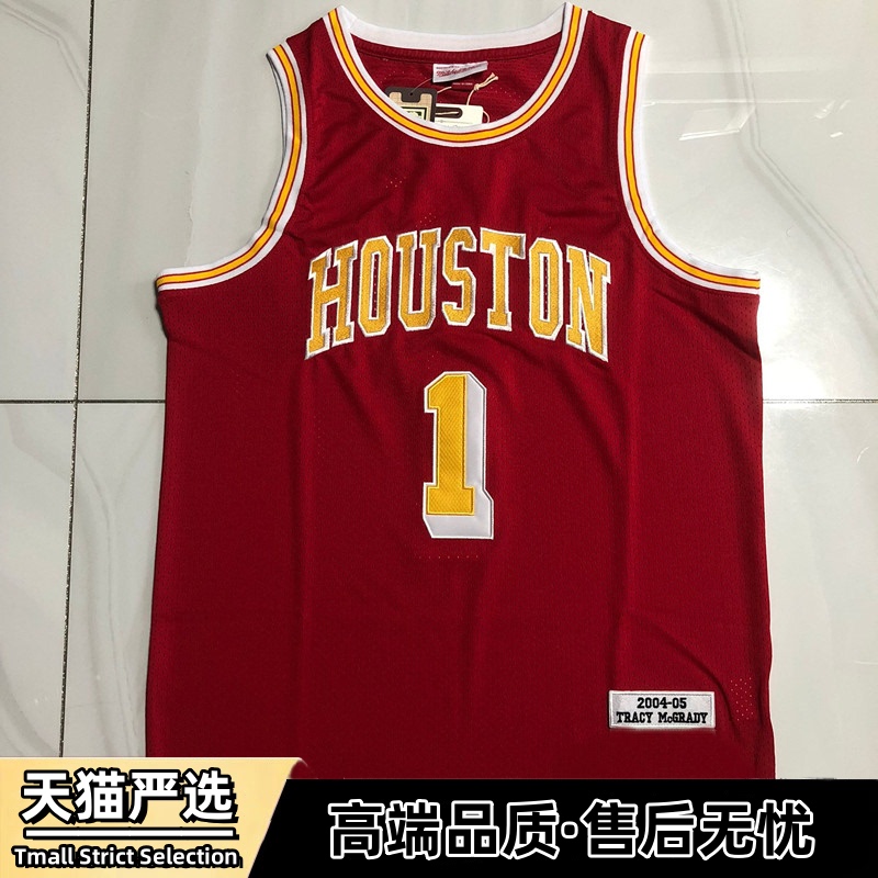Rockets Team Tracy Mcgrady Jersey #1 Yao Ming Jersey #11 Zhou Qi #9 Basketball Uniform Set Chinese Sw Francis