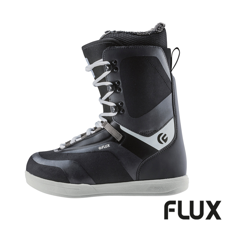 18 Japan FLUX men's GTX-Lace snowboard shoes lace-up snowboard shoes snow boots ultra-light all-around black