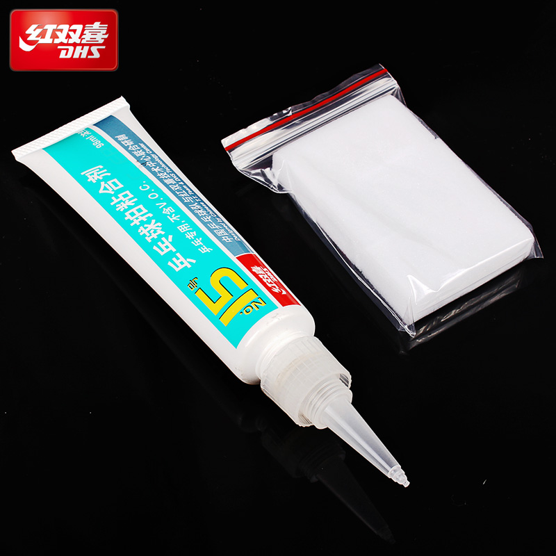  Red Double Happiness Table Tennis Inorganic Glue 98ml Table Tennis Water Soluble Adhesive No. 15 Concentrated Type