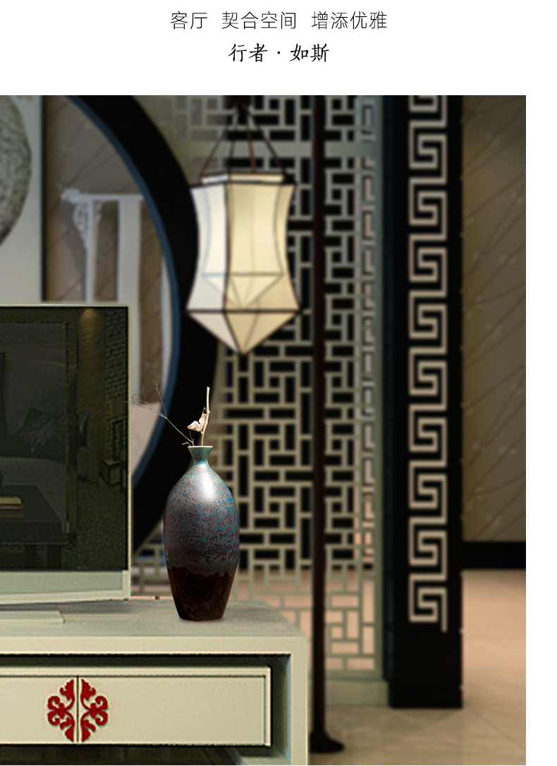 Jingdezhen ceramic Chinese vase furnishing articles furnishing articles household supplies creative table sitting room adornment is placed