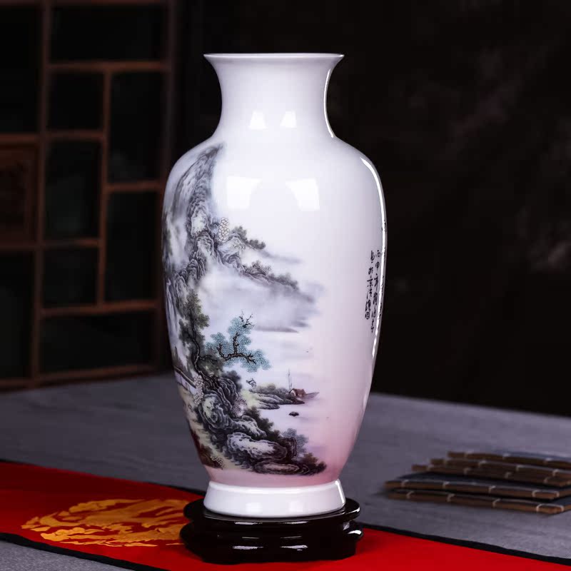 Jingdezhen ceramics vase household act the role ofing is tasted furnishing articles of handicraft art I and contracted sitting room adornment