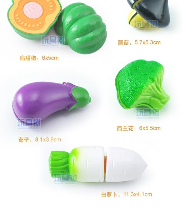 Trẻ em chơi đồ chơi trong nhà 1-3-5-6 tuổi Trẻ em trái cây và rau quả cắt và cắt trái cây đặt đồ chơi nhà bếp nữ đồ chơi doremon