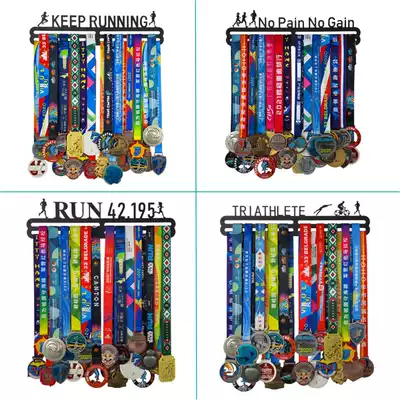 Olympic Creative Award Brand Frame Creative Home Decoration Wall Jewelry Marathon Medal Gold Show Iron Art
