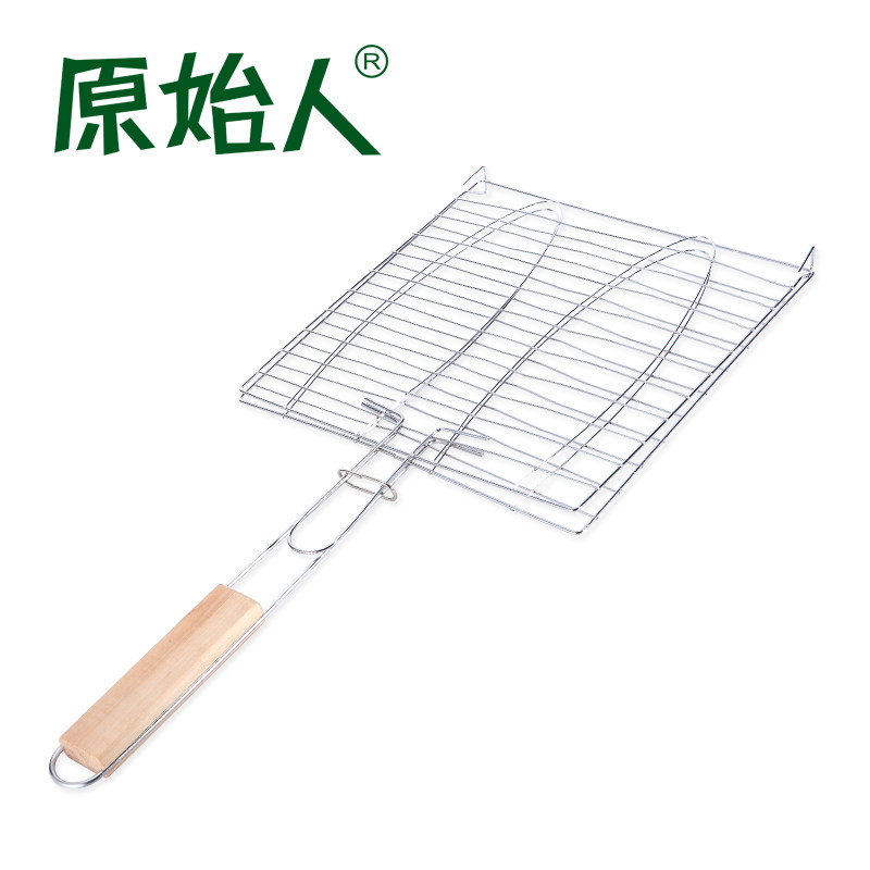 Primitive barbecue tools Barbecue net clip Grilled fish clip Barbecue clip net barbecue accessories